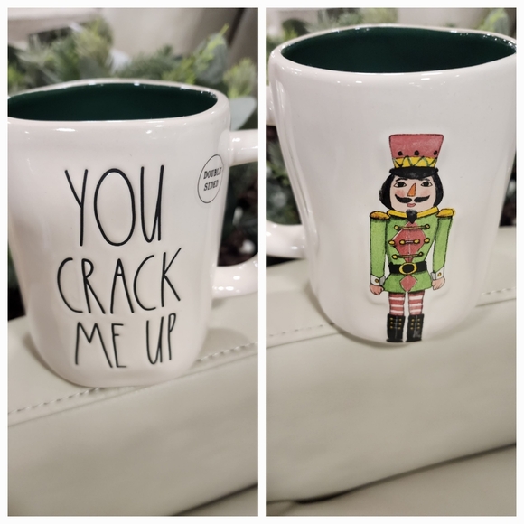 Rae Dunn Other - Rae Dunn Christmas Nutcracker “YOU CRACK ME UP” Ceramic Mug